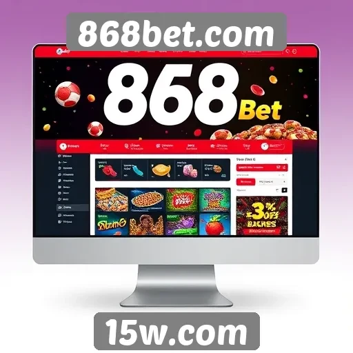 Interface e usabilidade do site 868bet